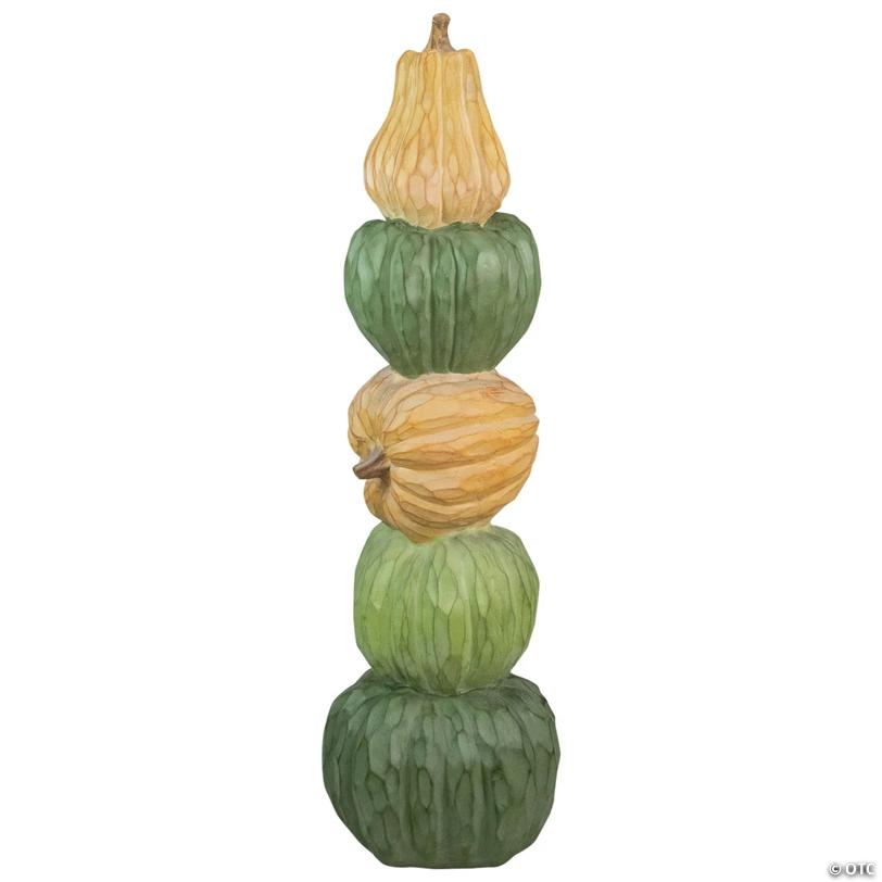3.5' Five Tiered Stacked Pumpkins Thanksgiving Decor