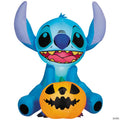 36" Airblown® Inflatable Lilo & Stitch™ Stitch with Jack-O'-Lantern Halloween Outdoor Yard Decoration