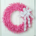 36" Pink Spruce Artificial Christmas Wreath  Unlit