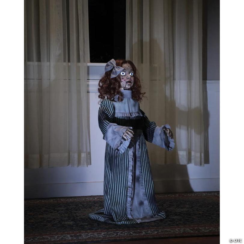 36" Talking Vintage Doll Decoration