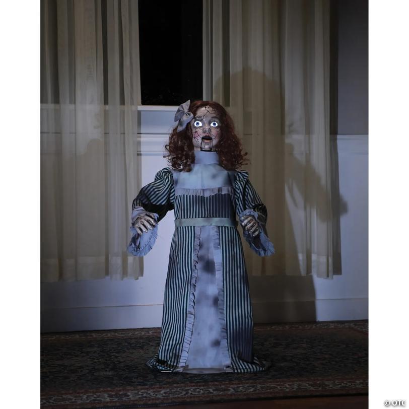 36" Talking Vintage Doll Decoration