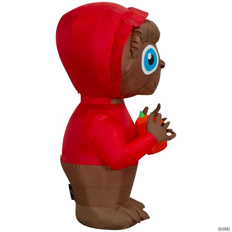 38" Airblown® Inflatable E.T. The Extra-Terrestrial™ E.T. with Jack-O'-Lantern Halloween Outdoor Decoration