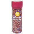 Wilton Tall Bottle Sprinkles Mix 4oz-Open Heart