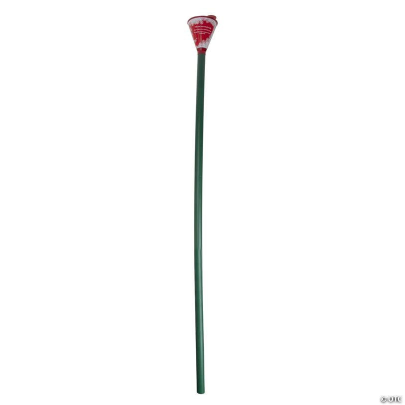 39" Green and Red Christmas Tree Watering Funnel