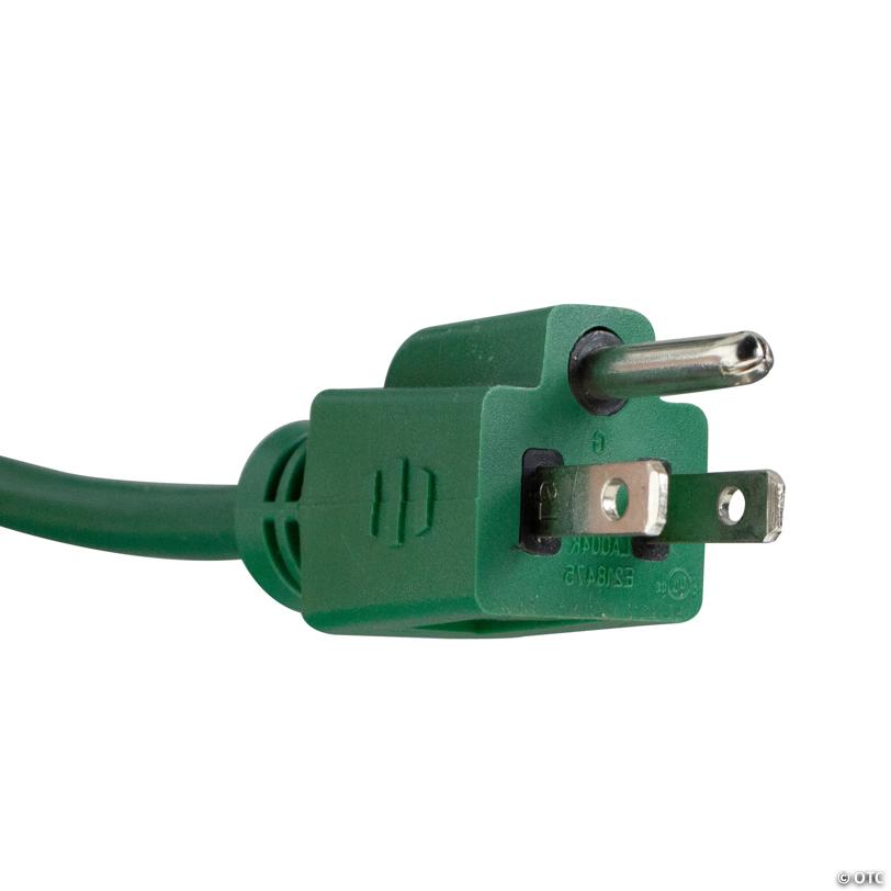3-Prong Outdoor EPropertension Power Cord - 100' - Green