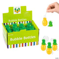 3 1/2" .6 oz Pineapple-Shaped Bubble Bottles with Wand - 12 Pc.