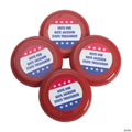 3 1/2" Bulk 72 Pc. Personalized Mini Patriotic Flying Disc Toys