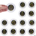 3 1/2" Halloween Christian Pumpkin Glow-in-the-Dark Plastic Flying Discs – 12 Pc.