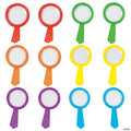 3" Bulk 144 Pc. Mini Solid Color Plastic Spy Magnifying Glasses