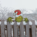 3 Ft. x 20 1/2" Dr. Seuss™ The Grinch Christmas Fence Peeker Decoration