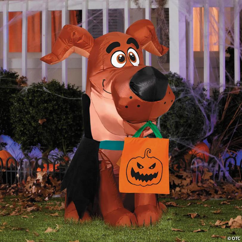 42" Airblown® Inflatable Scoob™ Scooby Doo Puppy Vampire Halloween Yard Decoration
