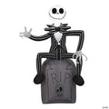 42" AirblownInflatable The Nightmare Before Christmas Jack on Tombstone Yard Decoration