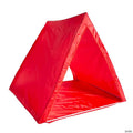 45" x 40" Red Plastic Sleepover Tent with Frame