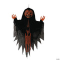 47 1/4" Shaking Hanging Orange Pumpkin Man Halloween Decoration