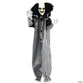 47" Hanging Light Up Clown Halloween Decoration
