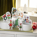 4" – 6" Dr. Seuss™ The Grinch Who-Ville Single-Sided Wooden Decoration Set – 8 Pc.