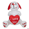4' Inflatable Lighted Valentine's Day Doggie Outdoor Decoration