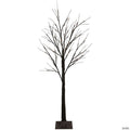 4' LED Lighted Brown Christmas Twig Tree - Warm White Lights