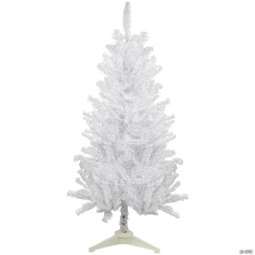 4' Medium White Canadian Pine Artificial Christmas Tree - Unlit