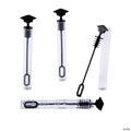 4" Mini Graduation Clear Plastic Bubble Tubes - 24 Pc.