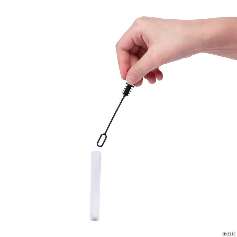4" Mini Graduation Clear Plastic Bubble Tubes - 24 Pc.