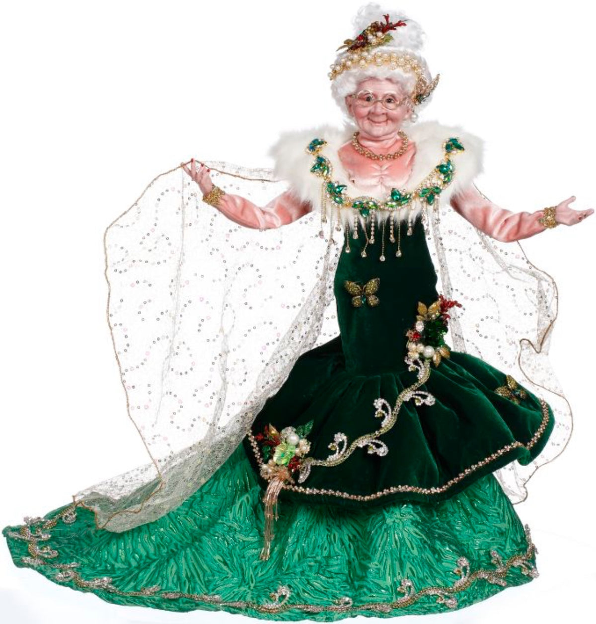23" Emerald Glistening Mrs. C - Mark Roberts