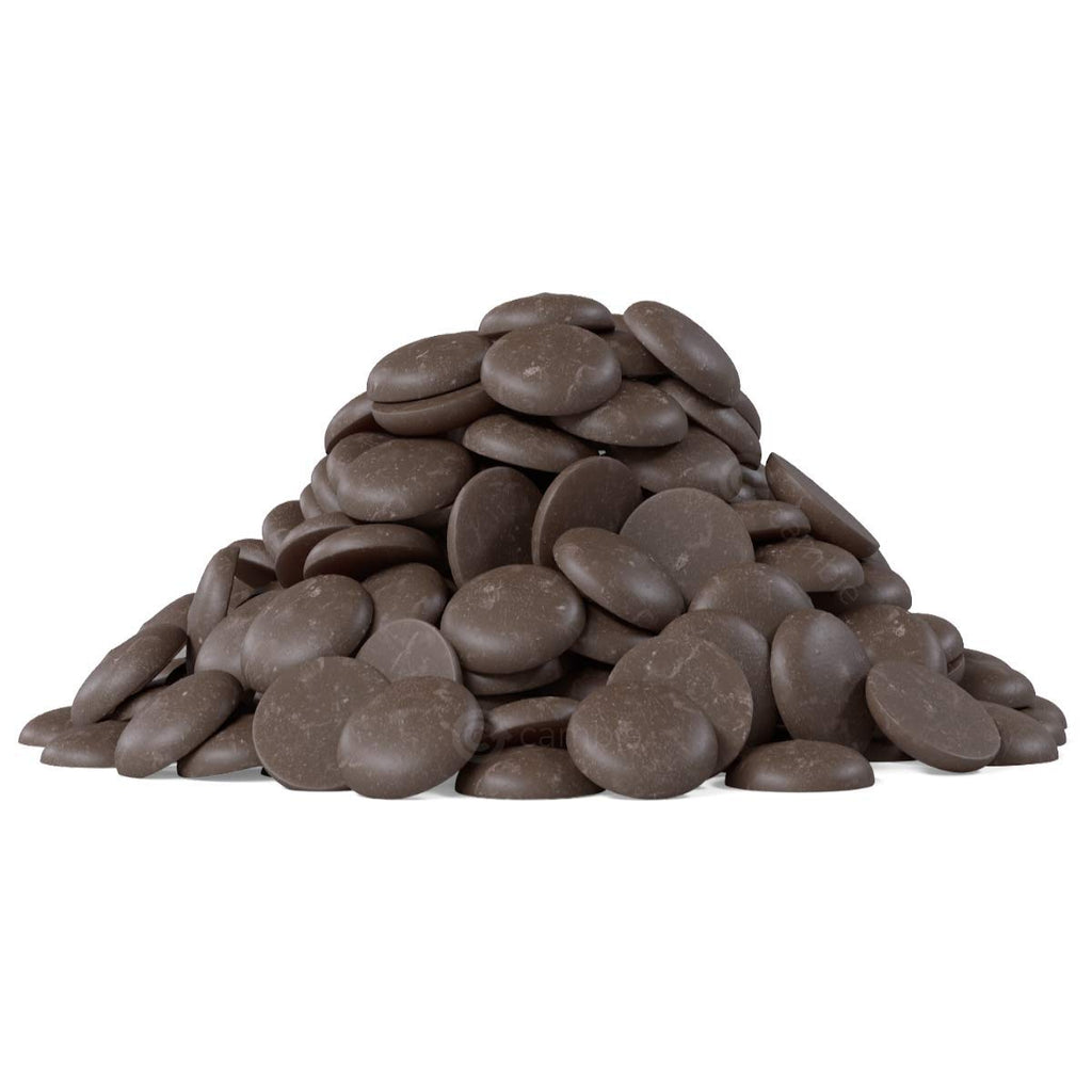 Merckens Dark Cocoa Chocolate Confectionery Wafers – 5 lb