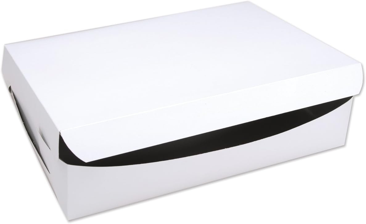 Wilton Cake Box 14x19x4" For 12 inch x 18 inch Cakes Or 24 Cupcakes