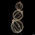 51" Open Design Stacked Christmas Ornaments Yard Decoration