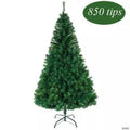 5.5 FT Artificial Christmas Tree Xmas Pine Trees Solid Metal Leg Indoor Outdoor