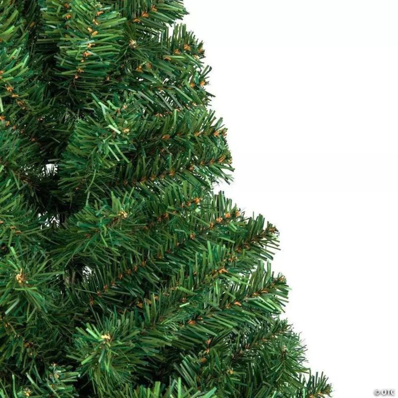 5.5 FT Artificial Christmas Tree Xmas Pine Trees Solid Metal Leg Indoor Outdoor