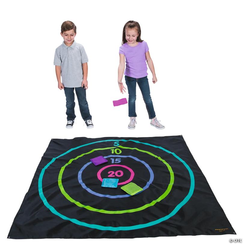 56 1/2" Neon Jumbo Vinyl Target Bean Bag Toss Game