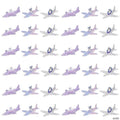 5 1/2" x 2" Pastel Arctic Wonderland Animal Foam Airplane Gliders – 24 Pc.