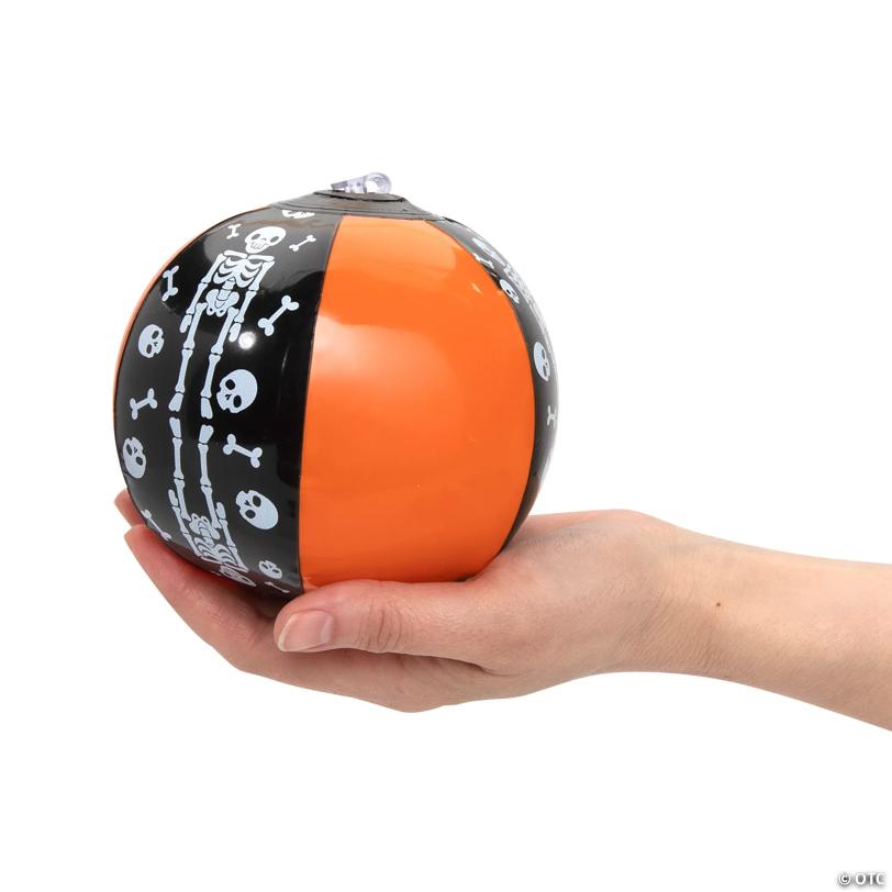 5" Bulk 50 Pc. Mini Inflatable Halloween Beach Ball Assortment