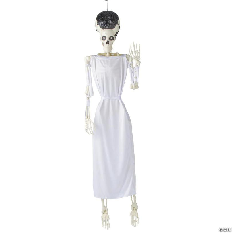 5 Ft. 4" Standing Monster Skeleton Halloween Decoration