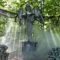 5 Ft. 6" Shaking Standing Angel Statue Halloween Decoration