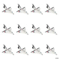 5" USA Space Shuttle Foam Gliders with Weighted Nose - 12 Pc.