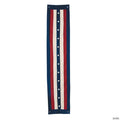 5 ft. Patriotic Vintage Americana Stars & Stripes Pillar Polyester Canvas Bunting