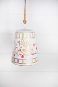 10” Metal Christmas Bell