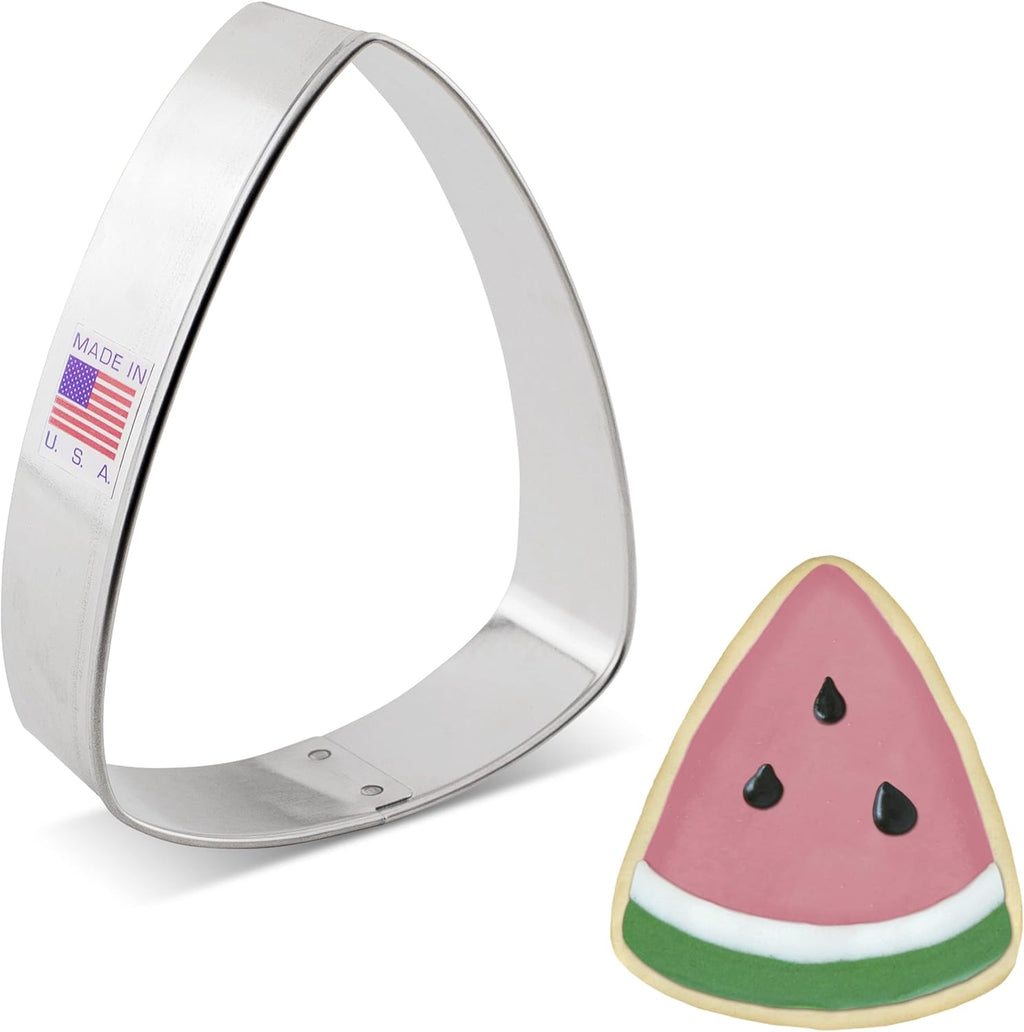 Ann Clark Watermelon Slice Cookie Cutter, 3.75" Candy Corn, Ghost, Pumpkin Pie,