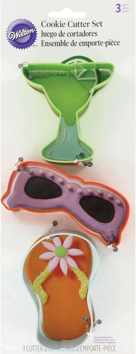 Wilton 3-Piece Summer Cookie Cutter Set