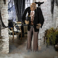 68" Animated Light-Up Butler Decoration