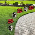 6 3/4" – 8 1/2" Friday the 13th™ Single-Sided Plastic Yard Signs – 6 Pc.