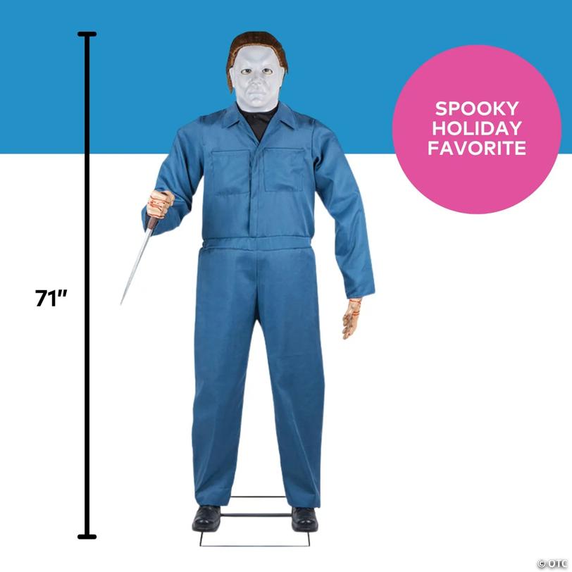 6 Ft. Animated Halloween II™ Michael Myers Life-Size Decoration