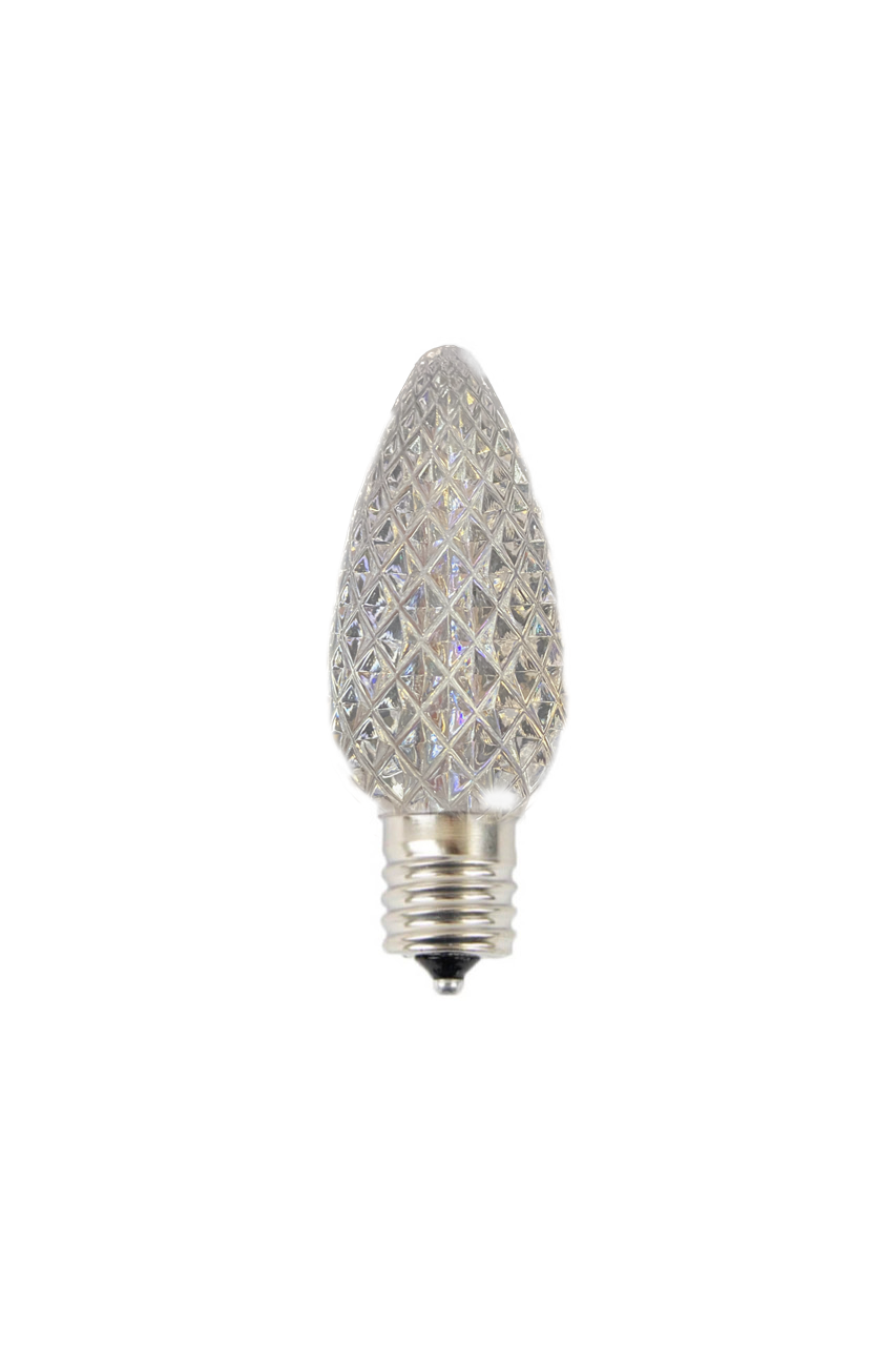 C9 Wonderful LED SMD Bulb (25 bulbs/bag) - Faceted, Warm White