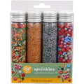 Wilton Butterfly and Flower Spring Sprinkles Set, 6.73 oz. (4-Piece Set)