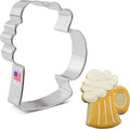 Ann Clark Beer Mug Stein with Foam Bubbles Cookie Cutter, 4.25"