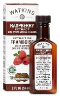 Watkins Raspberry Extract with Other Natural Flavors, 2 oz. Bottle
