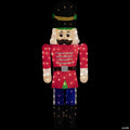 72" Lighted Red and Green Toy Soldier Outdoor Christmas Decoration