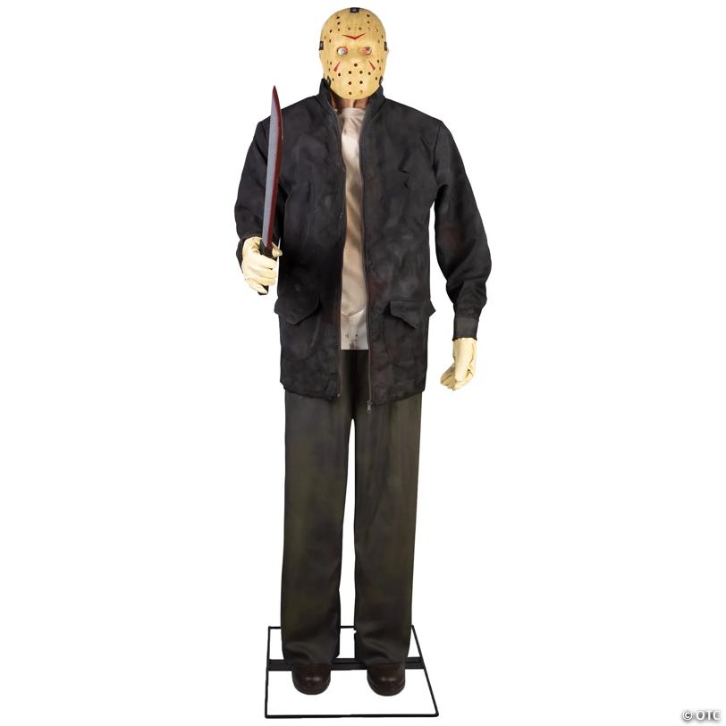 76" Friday the 13th Jason Voorhees Animated Halloween Prop